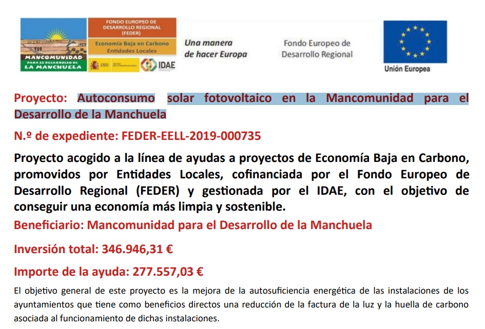 Proyecto Autoconsumo